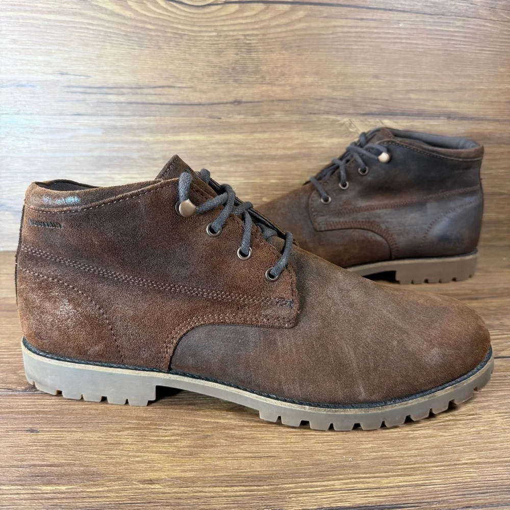 Wolverine Cort Chukka Leather Boots‎ Men’s Size 12 Lace Up Shoes